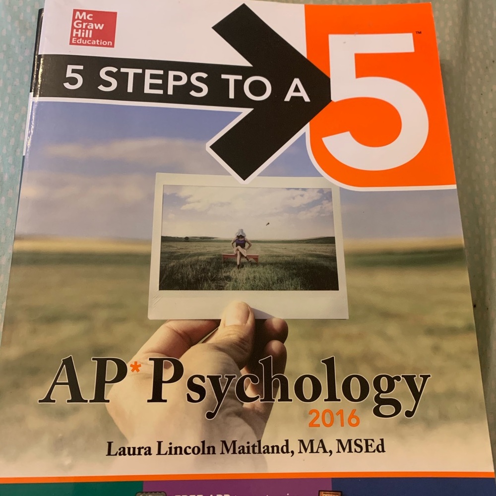 McGraw Hill 5 steps to a 5 AP PSYCHOLOGY book